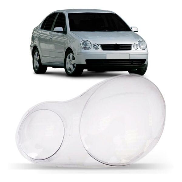 Lente Farol Polo 2003 A 2006 Lado Esquerdo