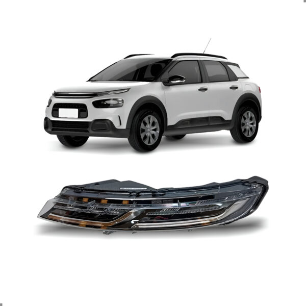 Farol Superior Daylight Para Citroën C4 Cactus 2019 A 2024 Lado Esquerdo