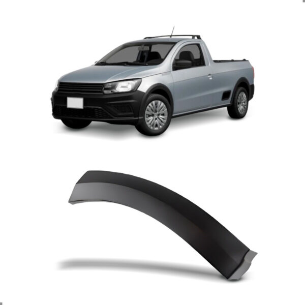Moldura Paralama Dianteiro Para Saveiro 2017 Robust G7 G8 Lado Esquerdo
