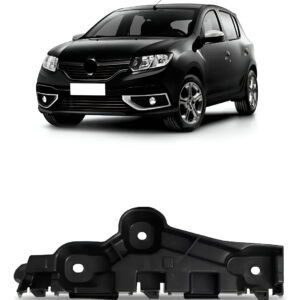 Guia Parachoque Dianteiro Logan Sandero 2015 2016 2017 2018 Lado Direito