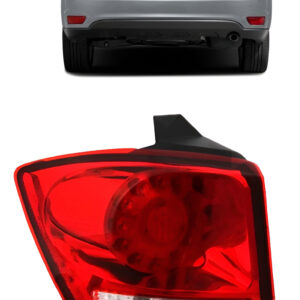 Lanterna Traseira Journey 2010 A 2015 Bicolor Com Led Lado Esquerdo