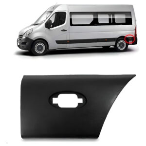 Friso Lateral Master 2013 A 2018 Traseiro Menor Com Furo Lado Direito