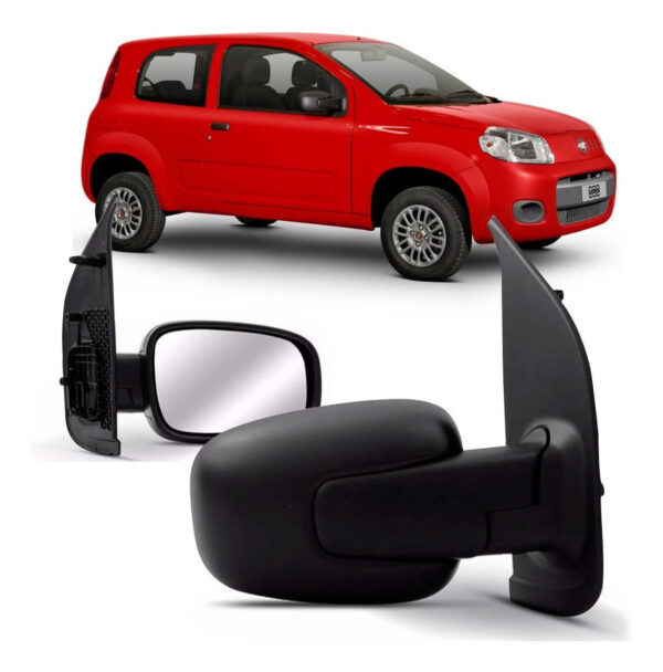 Retrovisor Uno Vivace 2010 2011 2012 2013 2014 2015 Fixo Lado Direito