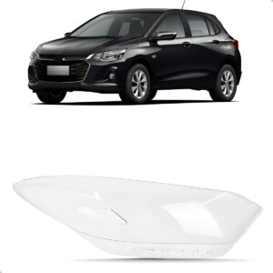 Lente Farol Para Chevrolet Onix 2020 A 2024 Lado Direito
