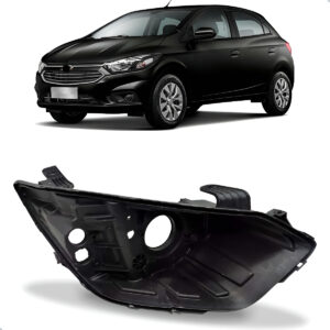 Carcaça Farol Dianteiro Onix E Prisma 2017 2018 2019 2020 Lado Direito