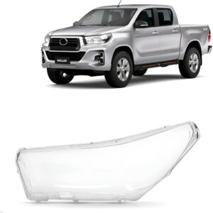 Lente Farol Hilux 2016 2017 2018 2019 2020 Pick-up Lado Esquerdo