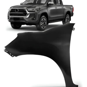 Paralama Hilux Sem Fura Para Pisca 2016 A 2023 Cabine Dupla Lado Esquerdo