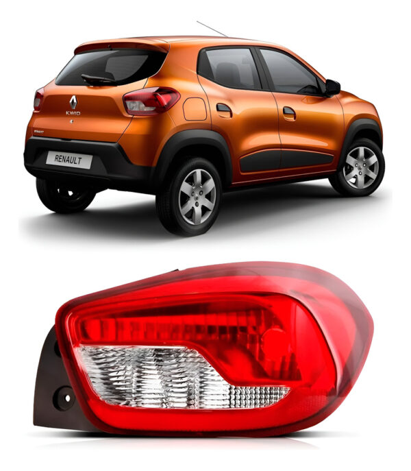 Lanterna Traseira Kwid 2017 A 2022 Lado Direito