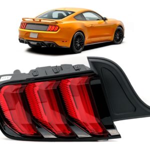 Lanterna Traseira Ford Mustang 2018 A 2019 Com Led Lado Esquerdo