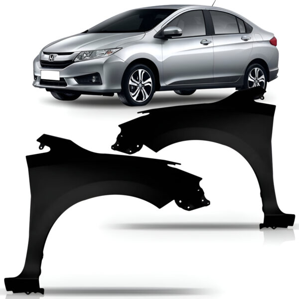 Paralama Dianteiro City 2014 2015 2016 2017 Lado Direito