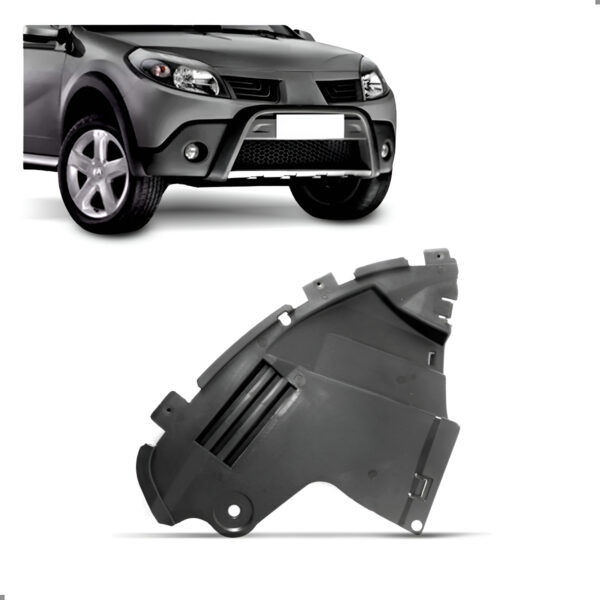 Defletor Inferior Sandero Stepway 2008 2009 10 11 12 13 2014 Lado Direito