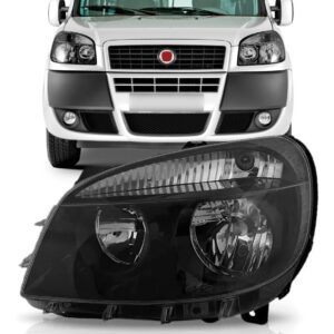 Farolete Fiat Doblo 2010 2011 2012 2013 Manual Elétrico Fumê Lado Esquerdo