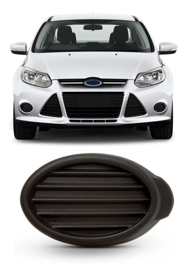 Moldura Farol Milha Focus 2014 2015 Sem Furo Lado Esquerdo