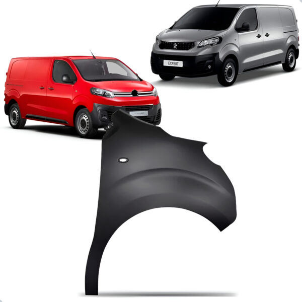 Paralama Compativel Com Modelo Expert E Jumpy 2018 A 2025 Lado Direito