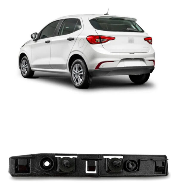 Guia Parachoque Traseiro Argo 2017 2018 2019 2020 A 2023 Lado Esquerdo