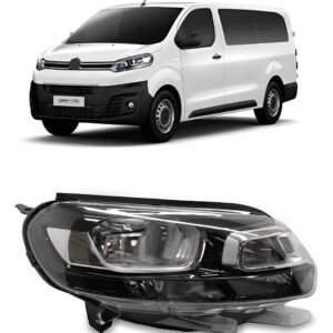 Farol Elétrico Jumpy 2018 A 2024 Scudo 2023 A 2024 Com Motor Lado Direito