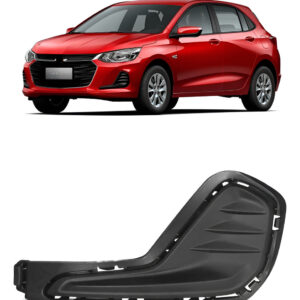 Moldura Milha Onix Plus Lt 2020 A 2023 S/furo Milha Lado Esquerdo