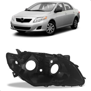 Carcaça Farol Dianteiro Corolla 2009 A 2011 Lado Direito