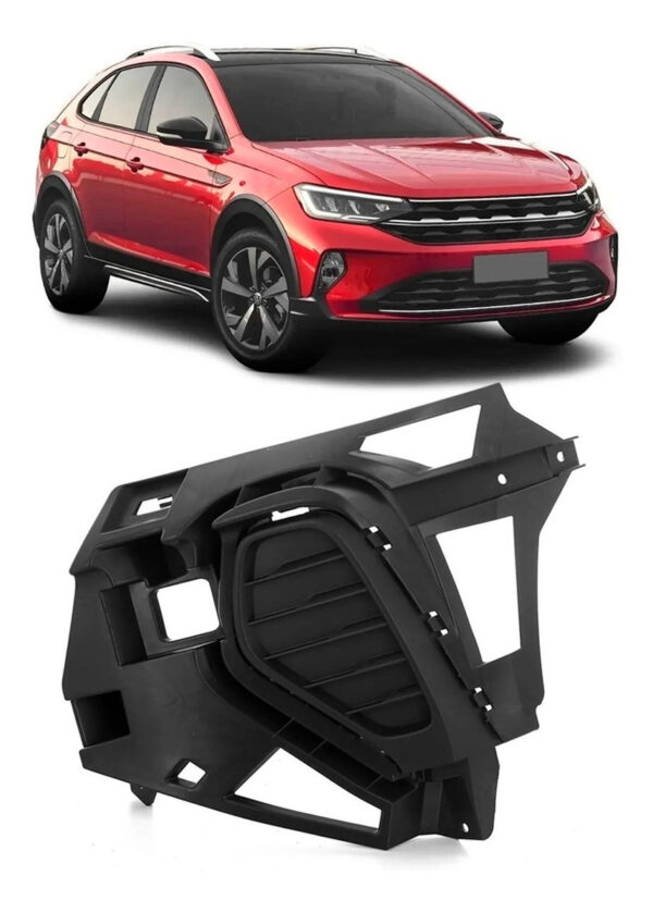 Moldura Milha S/ Furo Nivus 2020 2021 2022 Lado Esquerdo