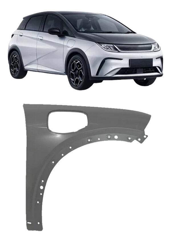 Paralama Para Byd Dolphin 2023 2024 Com Furo Carga Lado Direito