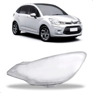 Lente Farol Citroen C3 2013 A 2018 Lado Esquerdo