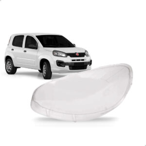 Lente Farol Uno 2015 2016 2017 2018 2019 2021 Lado Esquerdo