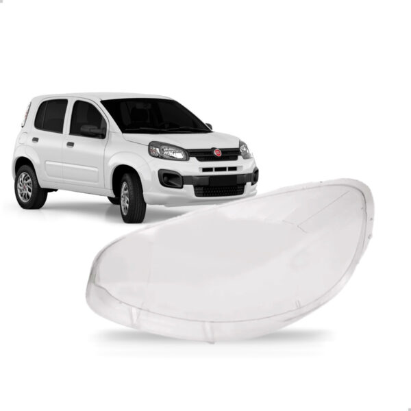 Lente Farol Uno 2015 2016 2017 2018 2019 2021 Lado Esquerdo