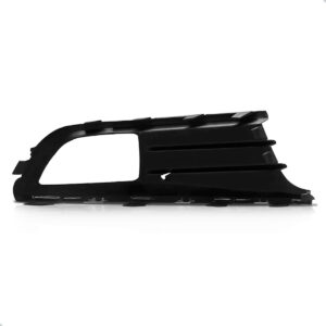 Moldura Grade Milha Vw Gol 2013 A 2016 Preto C/ Furo Lado Esquerdo