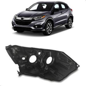 Carcaça Farol Dianteiro Para Honda Hrv 2019 A 2021 Lado Direito