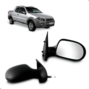 Retrovisor Strada 2011 A 2019 Manual Cabine Dupla Lado Direito