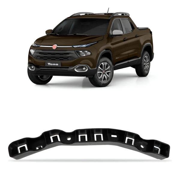 Suporte Guia Parachoque Toro 2016 A 2021 Lado Esquerdo