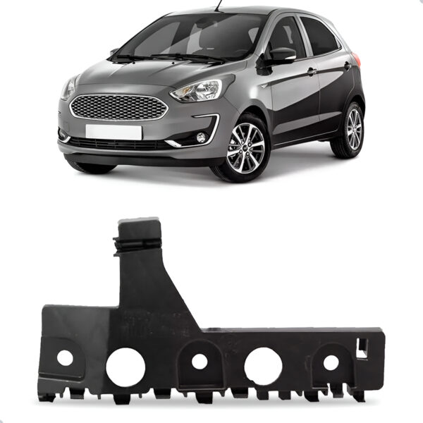 Guia Parachoque Dianteiro Ka 2019 2020 2021 Hatch Sedan Lado Direito