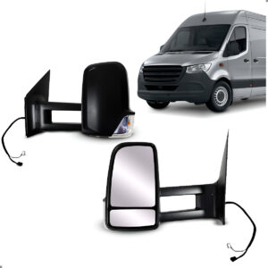 Retrovisor Para Sprinter 2020 A 2025 Elétrico Braço Longo Lado Esquerdo