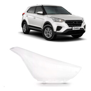 Lente Farol Para Hyundai Creta 2017 Até 2021 Lado Direito