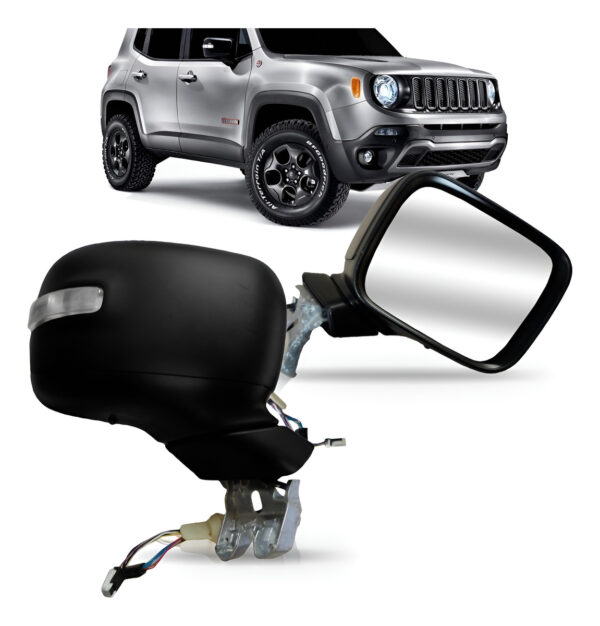 Retrovisor Jeep Renegade 2014 2015 2016 Retratil C/ Sensor Lado Direito