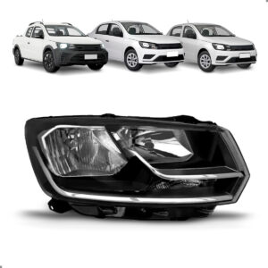 Farol Duplo Para Gol Saveiro Voyage 2018 A 2023 Lado Direito