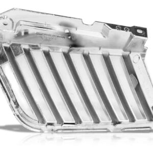 Tela Frontal Radiador L200 Triton Cromada 2007 A 2010 Lado Esquerdo