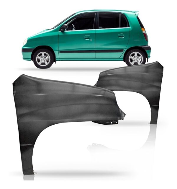 Paralama Atos 1998 A 2000 Sem Furo Lado Direito