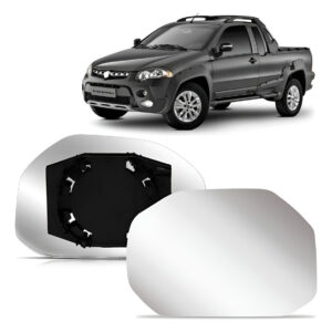 Lente Retrovisor Palio Strada Adventure Locker 2009 2010 Lado Direito