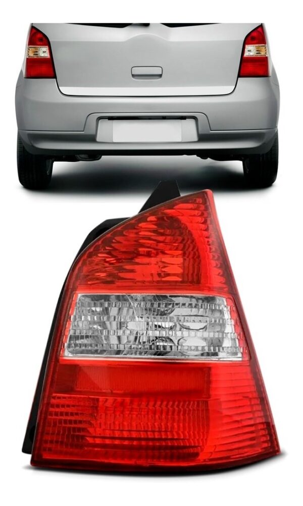 Lanterna Traseira Livina 2009 10 11 12 13 2014 Novo Bicolor Lado Direito