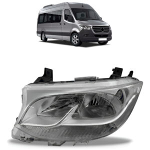 Farol Para Mercedes Sprinter 2020 2021 2022 2023 2024 Eletrc Lado Esquerdo