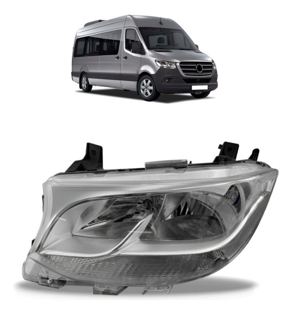 Farol Para Mercedes Sprinter 2020 2021 2022 2023 2024 Eletrc Lado Esquerdo