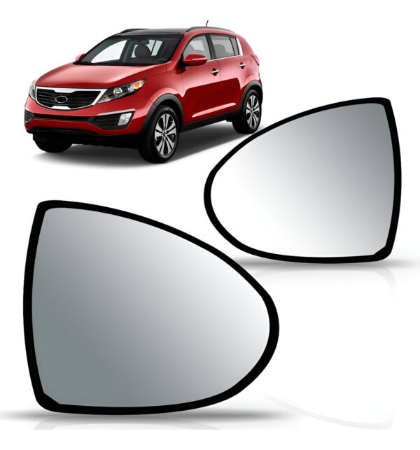 Lente Retrovisor Sportage 2011 2012 2013  2014. Lado Direito