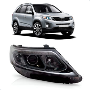 Farol Dianteiro Sorento 2014 A 2015 Elétrico C/ Motor C/ Led Lado Direito