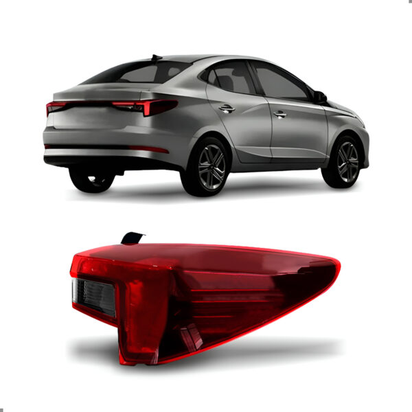 Lanterna Traseira Para Hb20 Sedan 2023 A 2026 Sem Led Canto Lado Direito