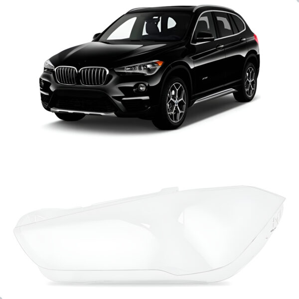 Lente Farol Dianteiro Para Bmw X1 2016 2017 2018 2019 Lado Esquerdo