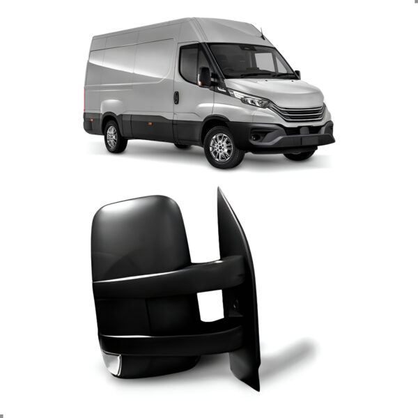Retrovisor Elétrico Braço Curto Pisca Para Iveco 2020 A 2025 Lado Direito