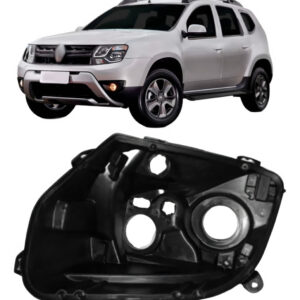 Carcaça Farol Duster 2010 2011 2012 2013 2014 2015 Lado Direito