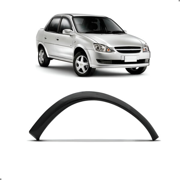 Vão De Roda Dianteiro Para Corsa 1994 A 2009 Texturizado Lado Direito