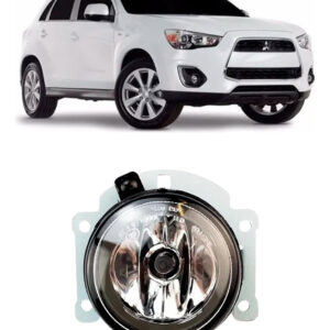 Farol Milha Auxiliar Asx 2011 C/ Foco Simples Mascara Negra Lado Direito